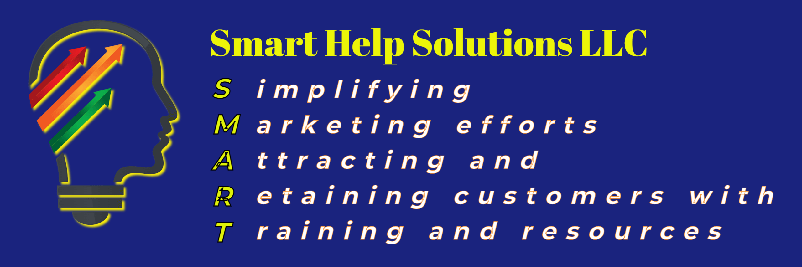 The Smart Help Solutions Logo reveals what the SMART acronym means.